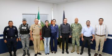 Estefanía Mercado encabeza Mesa de Seguridad para activar blindaje interinstitucional y garantizar la paz en Playa del Carmen