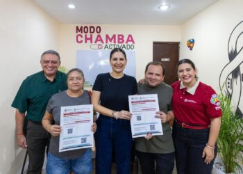 Estefanía Mercado inaugura oficina de enlace en Puerto Aventuras