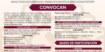 Gobierno de Playa del Carmen fortalece la participación social con los Diálogos Ciudadanos 2026