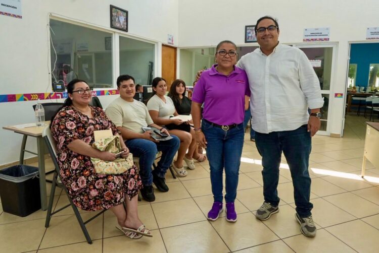 Atenea gestiona nueva jornada del SAT en Isla Mujeres