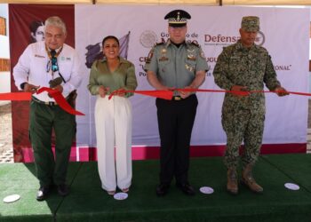 Inauguran Unidad Habitacional de la Guardia Nacional en Puerto Morelos