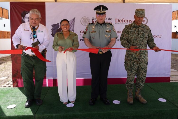 Inauguran Unidad Habitacional de la Guardia Nacional en Puerto Morelos