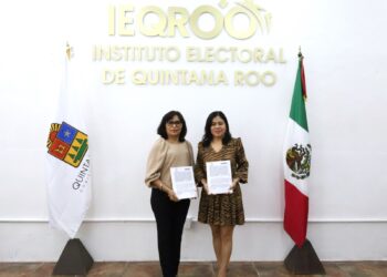Fortalecen IEQROO y TJAAQROO colaboración con ratificación de convenio estratégico