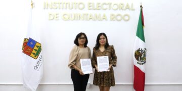 Fortalecen IEQROO y TJAAQROO colaboración con ratificación de convenio estratégico