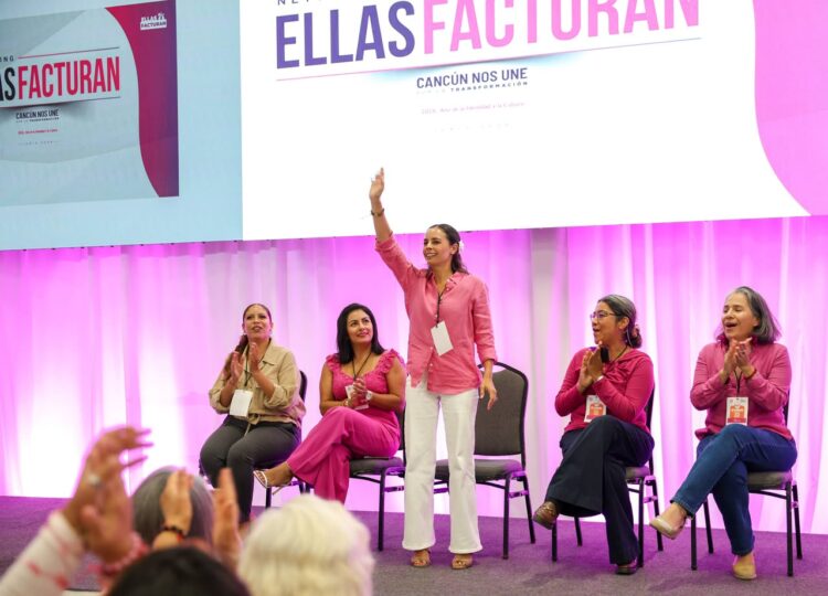 Busca Ana Paty Peralta fortalecer negocios liderados por mujeres mediante “Ellas Facturan”