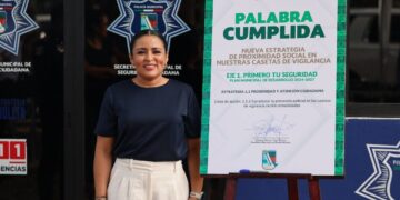 Palabra Cumplida”: reactiva Blanca Merari casetas de vigilancia en Puerto Morelos