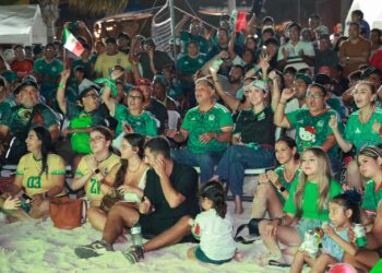 Un éxito el Fut Fest de Isla Mujeres en Playa Centro