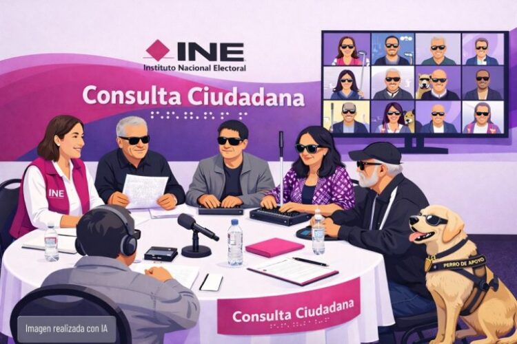 INE Quintana Roo invita a personas con discapacidad visual a participar en consulta sobre materiales electorales accesibles para elecciones judiciales