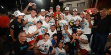 Caguameros de Isla Mujeres conquista el campeonato de la Liga Maya del Caribe