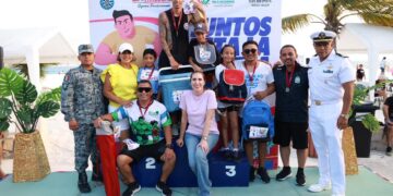 Carrera del Día del Padre reúne a familias de Isla Mujeres