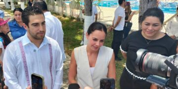 Niega Ana Patricia Peralta haber descartado inscripción; aún lo valora