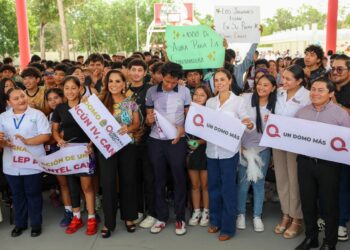 Agradece Ana Paty Peralta entrega de más infraestructura educativa para Cancún