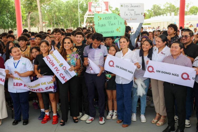 Agradece Ana Paty Peralta entrega de más infraestructura educativa para Cancún