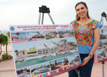 Gobierno de Isla Mujeres inicia la construcción del Malecón “Paseo de las Sirenas”