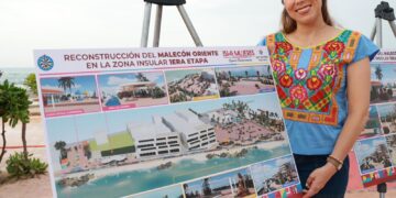 Gobierno de Isla Mujeres inicia la construcción del Malecón “Paseo de las Sirenas”