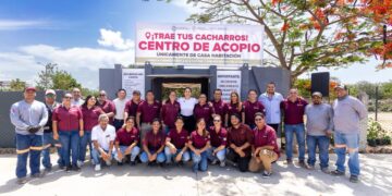 Estefanía Mercado inaugura el primer Centro de Acopio de Cacharros de Playa del Carmen
