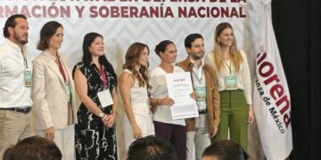 Soy una persona de trabajo: Ana Patricia Peralta luego de su registro en la interna de Morena