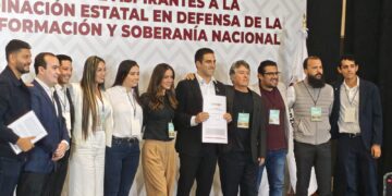 Gino Segura se registra en la interna de Morena y hace llamado a la unidad