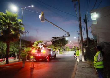 Gobierno de Isla Mujeres fortalece la atención en alumbrado público con más infraestructura y respuesta oportuna