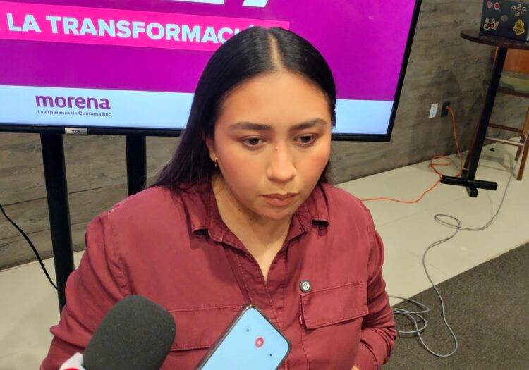 Confirma Johana Acosta militancia de Eugenio Segura en Morena