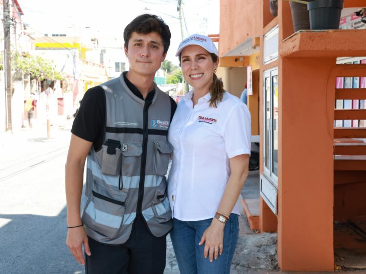 Atenea supervisa avance de la rehabilitación de la avenida Jesús Martínez Ross