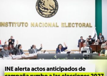 INE rebasado por campañas anticipadas