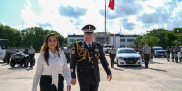 Reconoce Mara Lezama la entrega de la Guardia Nacional al servicio del pueblo en su séptimo aniversario 