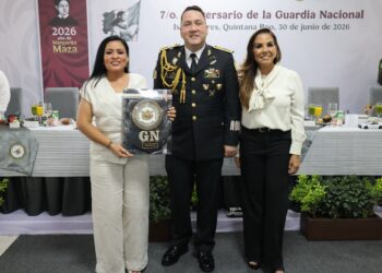 Reconoce Blanca Merari labor de la Guardia Nacional
