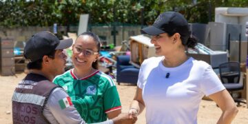 Estefanía Mercado supervisa el nuevo Centro de Acopio de Cacharros y destaca la participación ciudadana