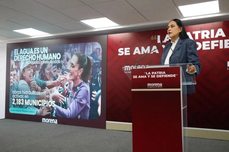 Morena organizará 2 mil 600 asambleas en plazas públicas tras llamado de Sheinbaum a defender la soberanía nacional