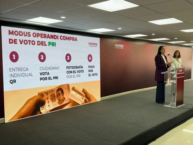 Morena reitera que en Coahuila el PRI hizo compra masiva de votos