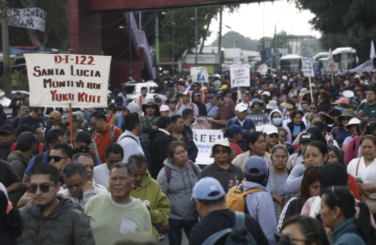 CNTE insiste a Sheinbaum retomar el diálogo; propuesta del gobierno no resuelve de fondo nuestras demandas, dicen
