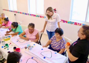 Atenea fortalece el bienestar de las abuelitas y abuelitos en la Casa del Adulto Mayor de Ciudad Mujeres