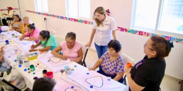 Atenea fortalece el bienestar de las abuelitas y abuelitos en la Casa del Adulto Mayor de Ciudad Mujeres