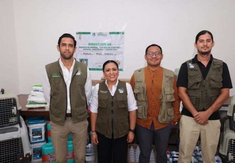 Fortalece Blanca Merari campañas de esterilización con insumos y equipo para Bienestar Animal