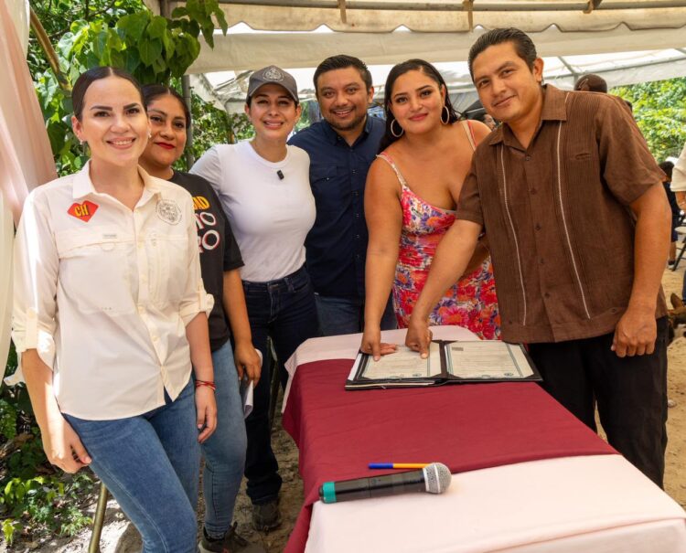 Lleva Estefanía Mercado identidad, salud y certeza jurídica a familias de Los Pájaros con “Tu identidad sin tanto choro”