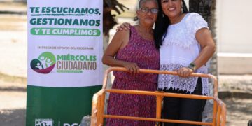 Cumple Blanca Merari con mujeres de Puerto Morelos, entrega triciclos de carga