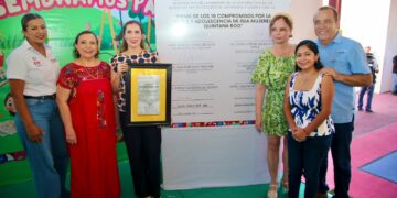 Gobierno de México reconoce al Gobierno de Atenea por sus políticas públicas en favor de la niñez de Isla Mujeres