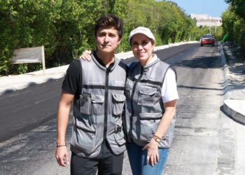 Atenea avanza con la transformación de la avenida Sac Bajo en Isla Mujeres