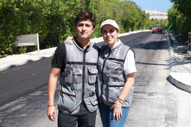 Atenea avanza con la transformación de la avenida Sac Bajo en Isla Mujeres