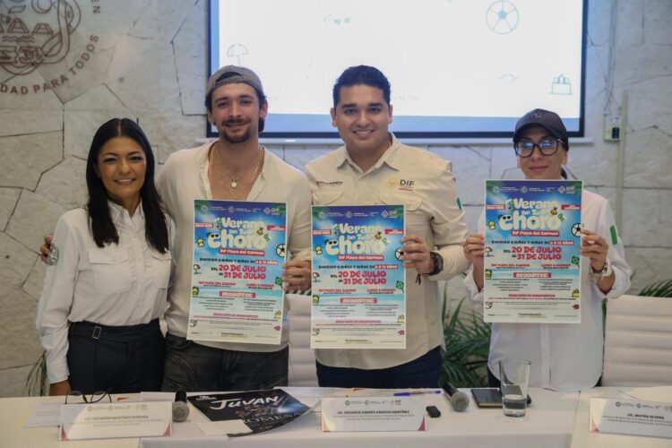 DIF Playa del Carmen anuncia el curso de verano “Sin Tanto Choro” 2026