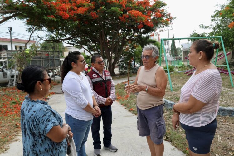 Responde Ayuntamiento de BJ a solicitudes vecinales con limpieza de espacios públicos