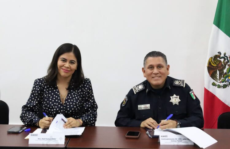 Firma de Convenio entre el IEQROO y la SSC fortalece la Seguridad de cara al Proceso Electoral Local 2027