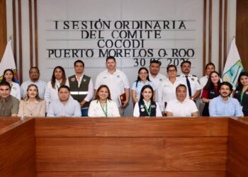 Refuerza Puerto Morelos control interno y transparencia en sesión del COCODI