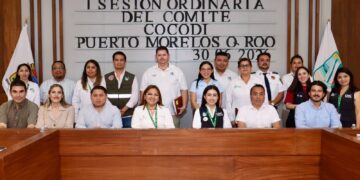 Refuerza Puerto Morelos control interno y transparencia en sesión del COCODI