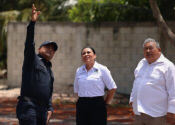 Instalamos nuevos puntos de monitoreo para la seguridad en Puerto Morelos: Blanca Merari