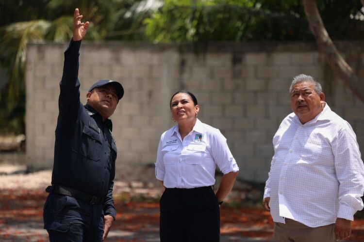 Instalamos nuevos puntos de monitoreo para la seguridad en Puerto Morelos: Blanca Merari