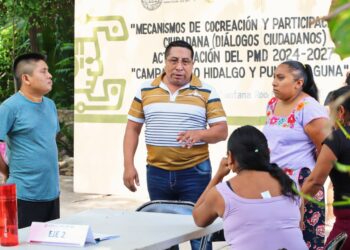 Gobierno de Estefanía Mercado impulsa participación ciudadana de comunidades de Playa del Carmen