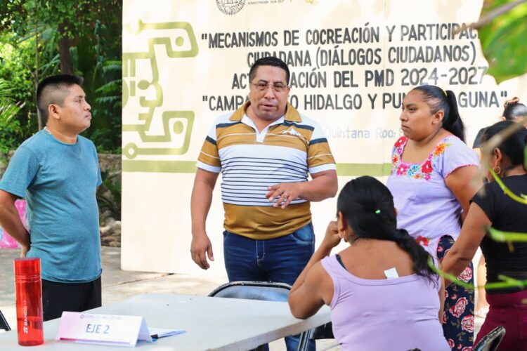 Gobierno de Estefanía Mercado impulsa participación ciudadana de comunidades de Playa del Carmen