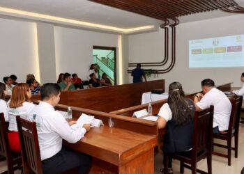 Sesiona Comité Institucional de Apoyo a la Contraloría Social en Puerto Morelos  